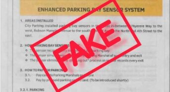 Fact Check: Can you transfer Harare vehicle parking ticket to another bay?