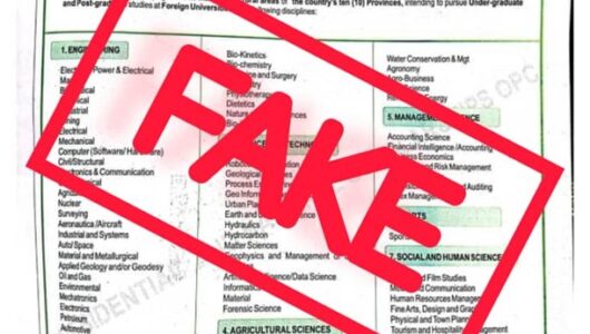 Fact Check: Fake advert alert! No Presidential scholarships advert yet in 2025